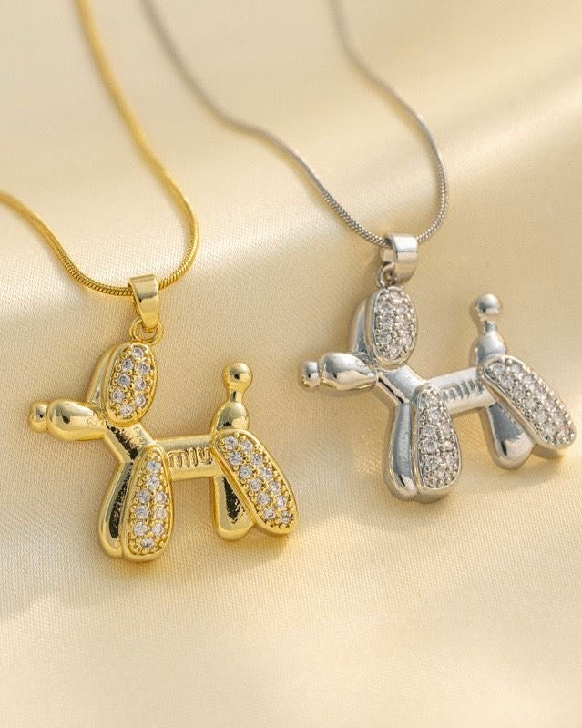 Dog Balloon Necklace✨