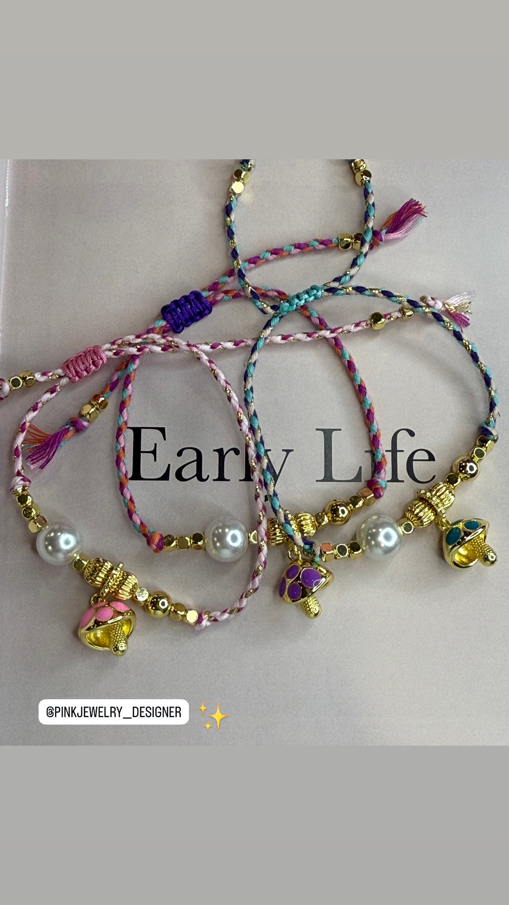 Mushroom Bracelet 🍄