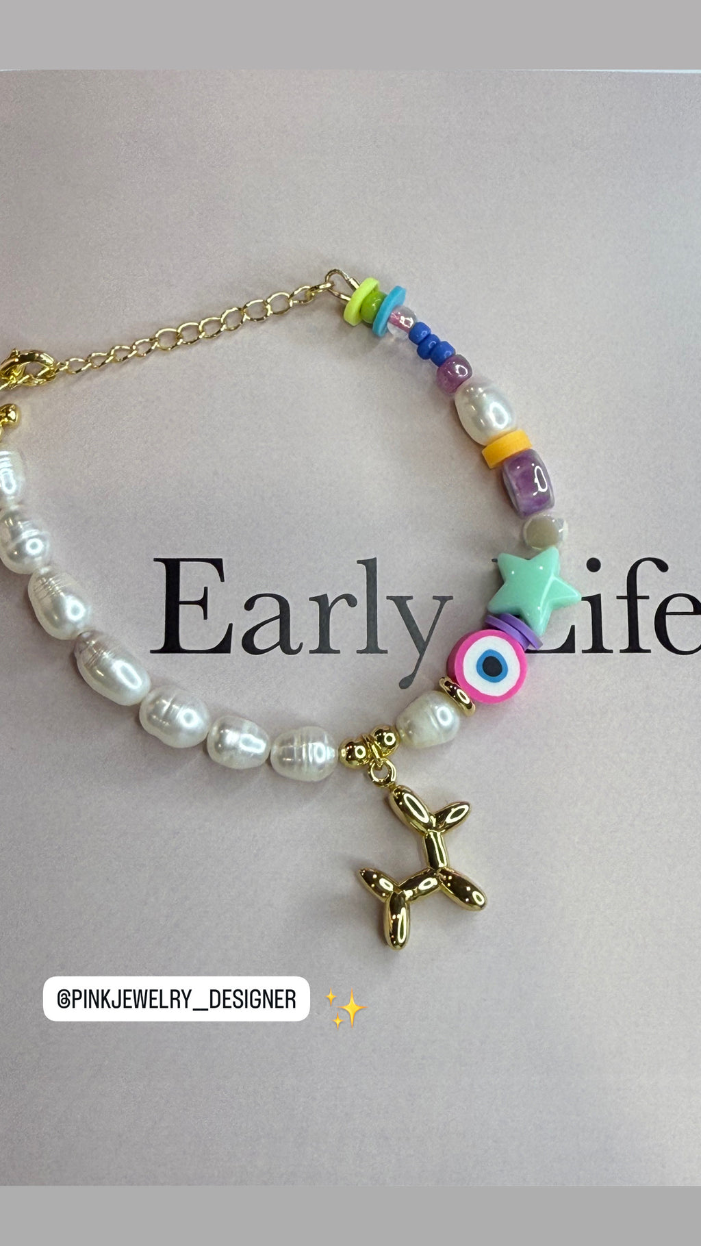 Dog Bead Bracelet🐾✨