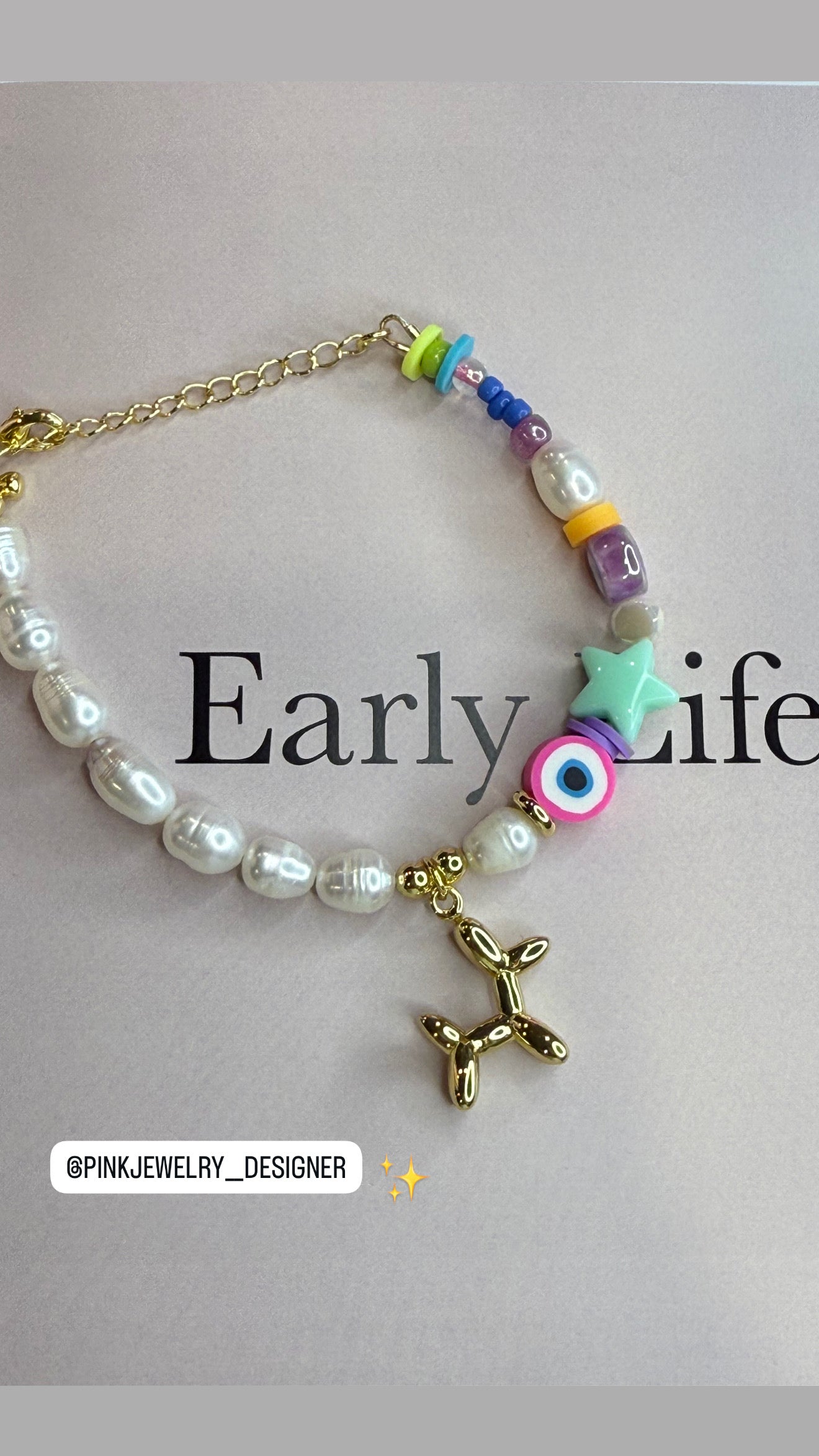 Dog Bead Bracelet🐾✨