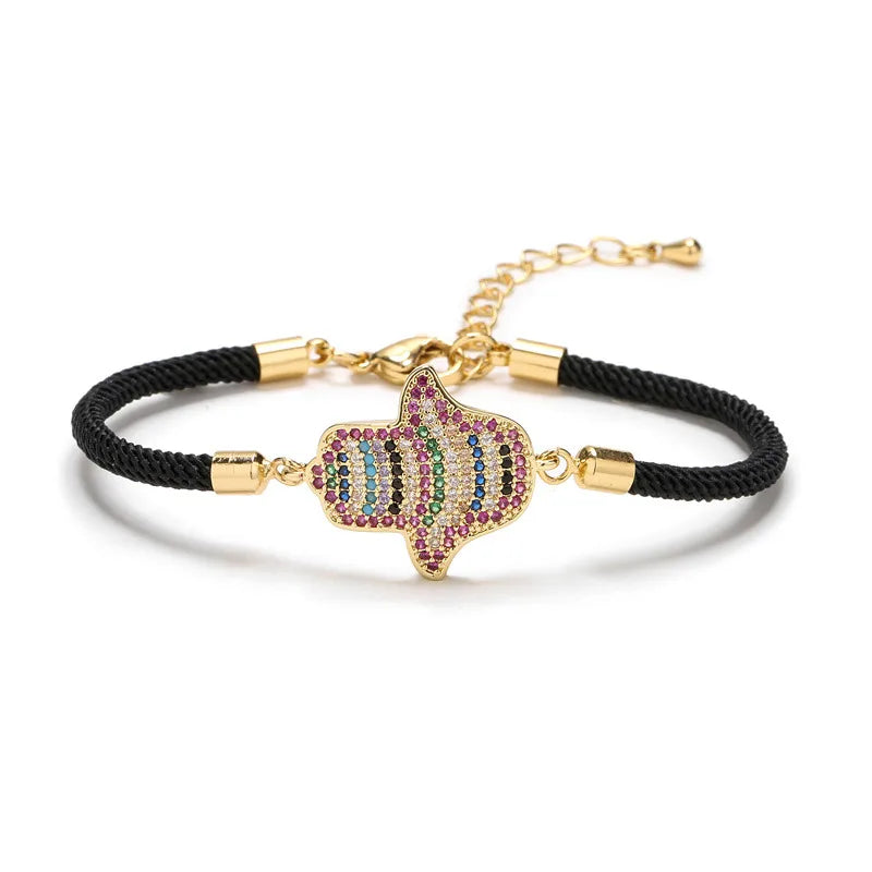 ✨Hamsa black full color ✨🪬