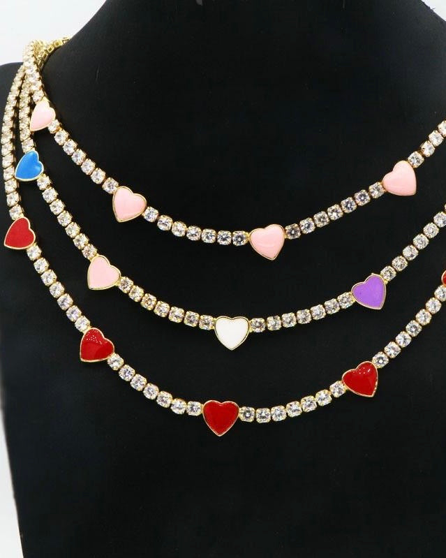 Heart Shapes Necklace♥️✨